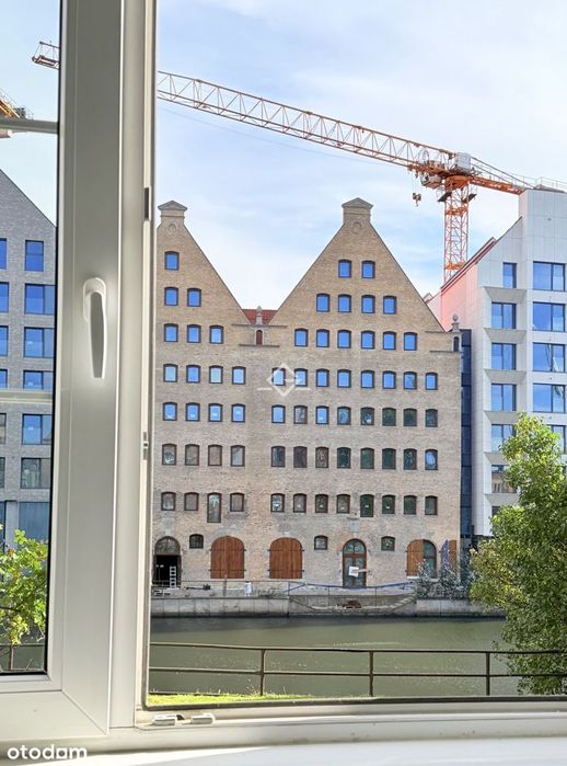 3,2 wysokie sufity premium widok na Motławę