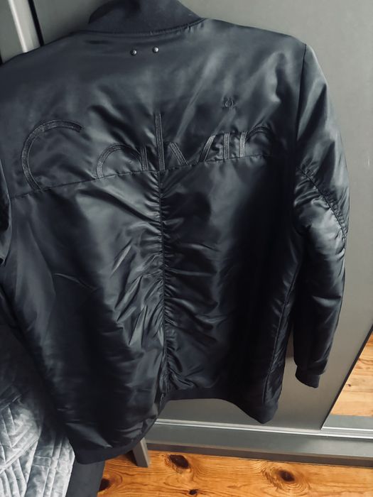 Dluga kurtka bomber Calvin Klein S