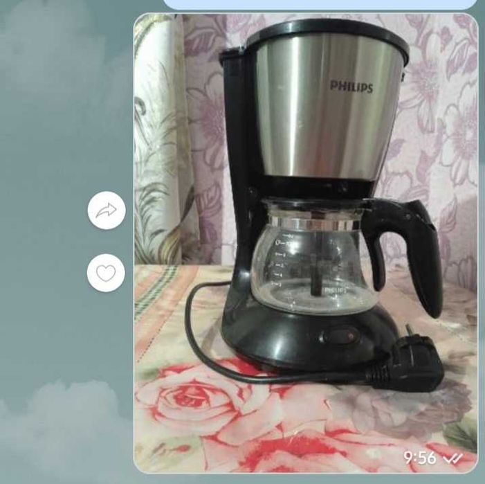 Продам кофеварку філіпс  фірмена привезена з Европи