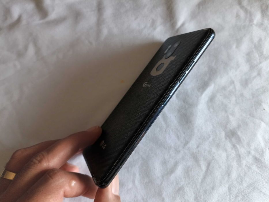 LG G7 Thinq Preto + Capa + Caixa + Nota Fiscal