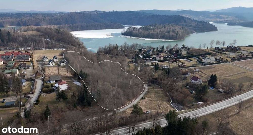 Solina 1,97 ha | MPZP | pod inwestycję (podział/domki) | PUM do 2800m2