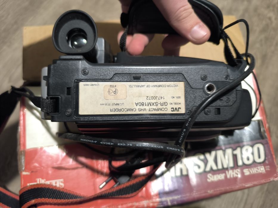 Видеокамера jvc gr-sxm180 super vhs