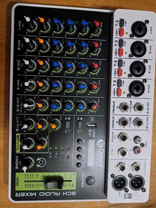 Mikser audio debra