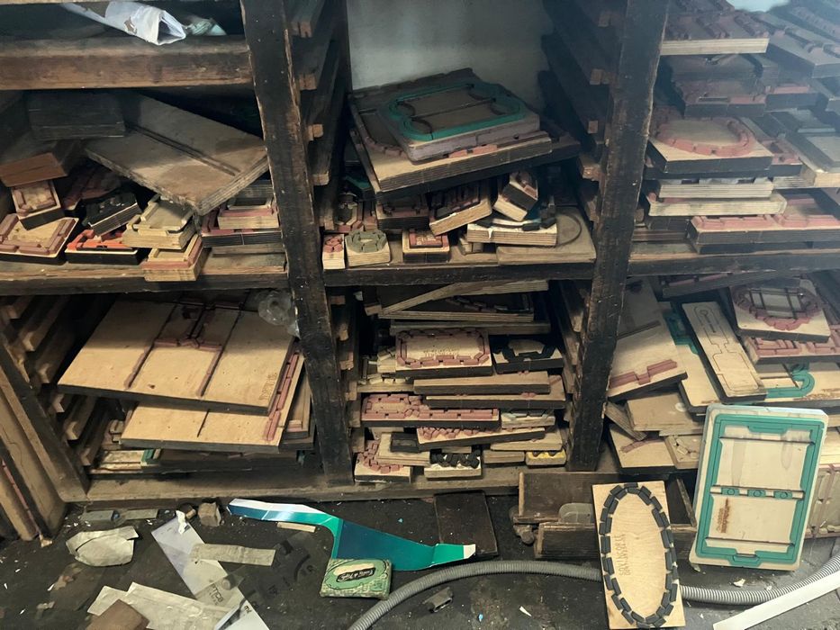 Máquina de impressão tipográfica