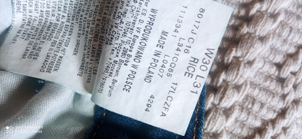 Męskie spodnie jeans Lee W30 L31