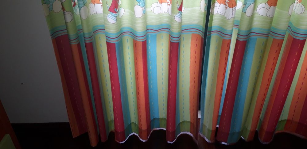 Cortinado quarto criança