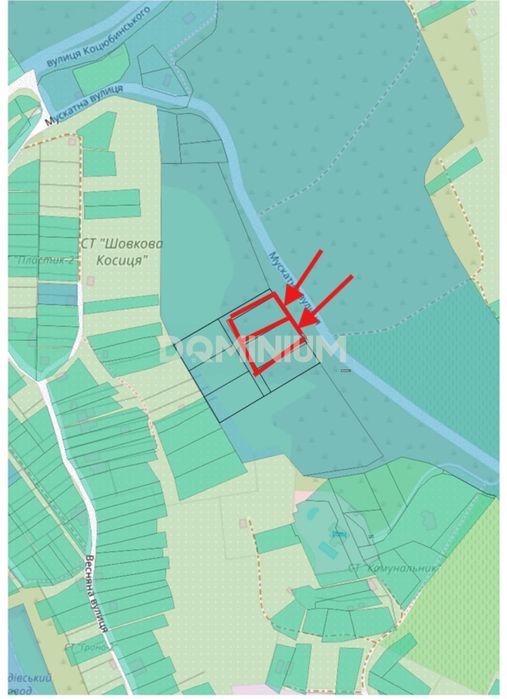 Продаж 64 соток землі у м. Виноградів, масив Чорна гора