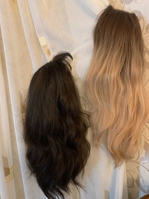 Головной женский парик 83см. и 65см