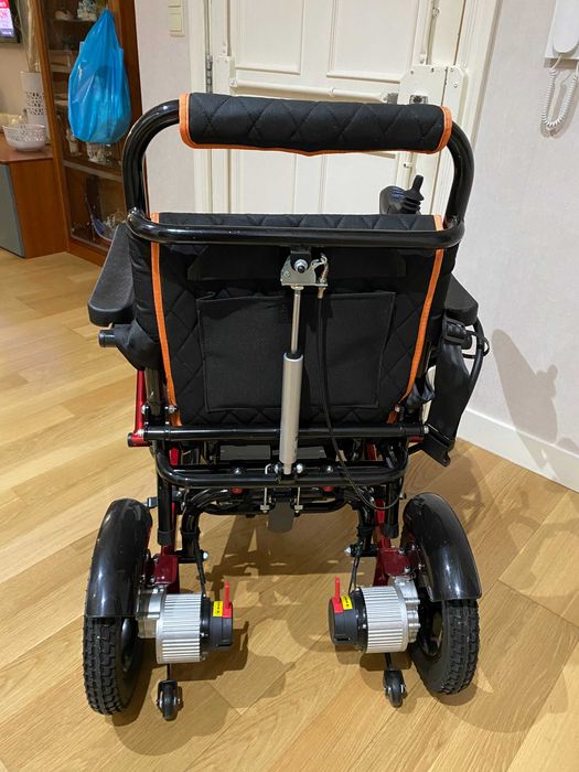 Cadeira de rodas elétrica (600w) dobrável para transporte(Estado: NOVO