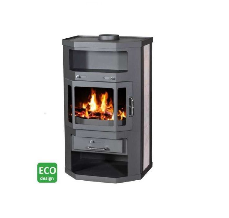 Stalowy piec kominek wolnostojący na drewno Victoria Taro 10kW