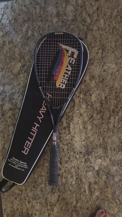 Raquete de squash