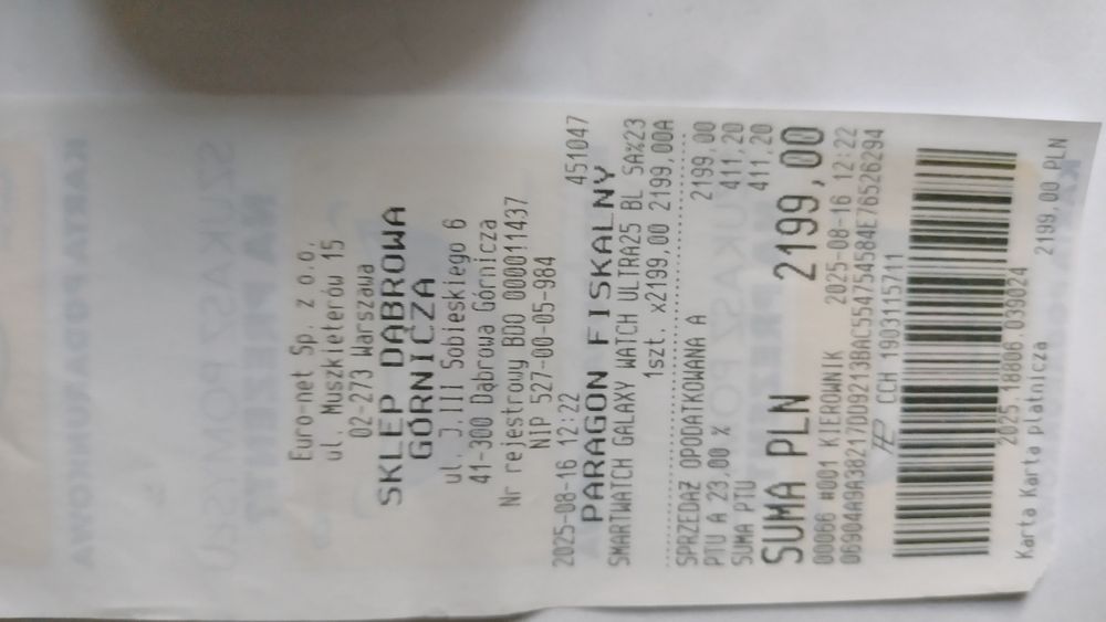 Smartwatch Samsung Galaxy Ultra