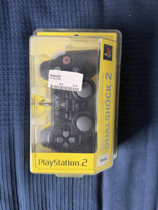 Kontroler Sony Playstation | Dualshock 2 | 100% Oryginalny | NOWY | PS2 | Rarytas | Czarny | Czerwony Kryształowy | Pad