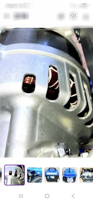 Генератор бензиновый 0.65 кВт электрогенератор недорого купить