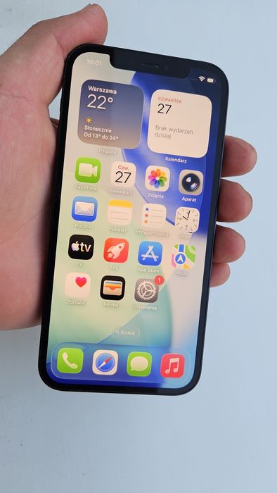 IPhone 12 128GB Midnight. Dowód zakupu. Stan jak nowy. 100%  Oryginał.