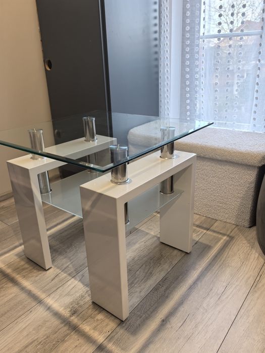 Stolik kawowy szklany