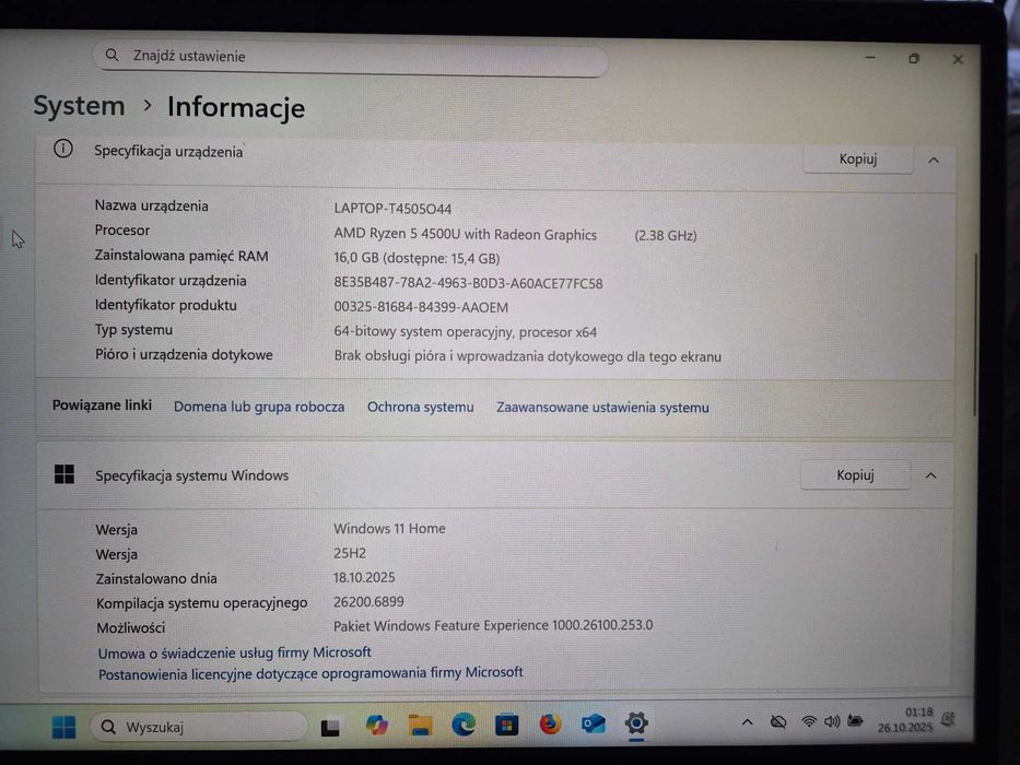 Laptop Acer Swift3, 14 ", AMD Ryzen™ 5, 16 GB RAM, 512 GB SSD, Win 11