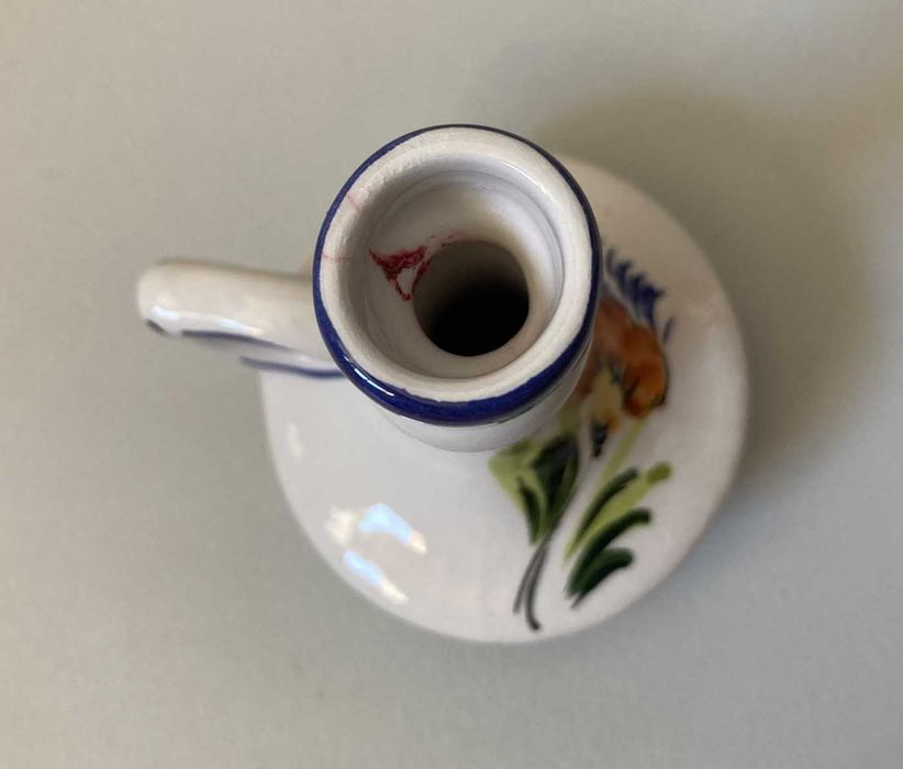 Castiçal de Cerâmica Miniatura
