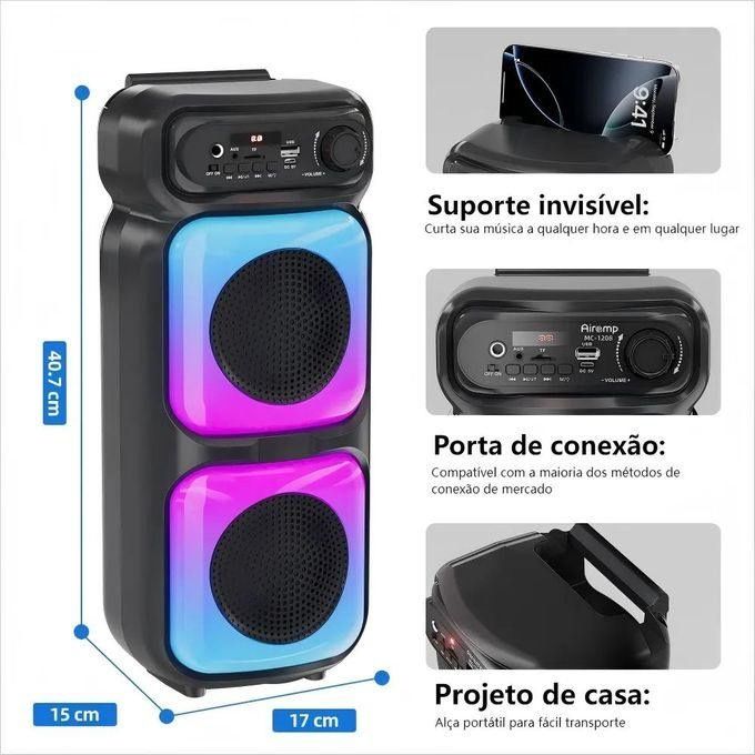 Głośnik Bluetooth z mikrofonem DUZY . HIT CENOWY