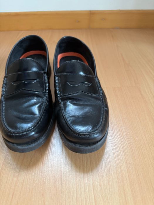 Mocassins Rockport em Pele Genuína Pretos – Tam. 44.5 (Muito Confortáveis)