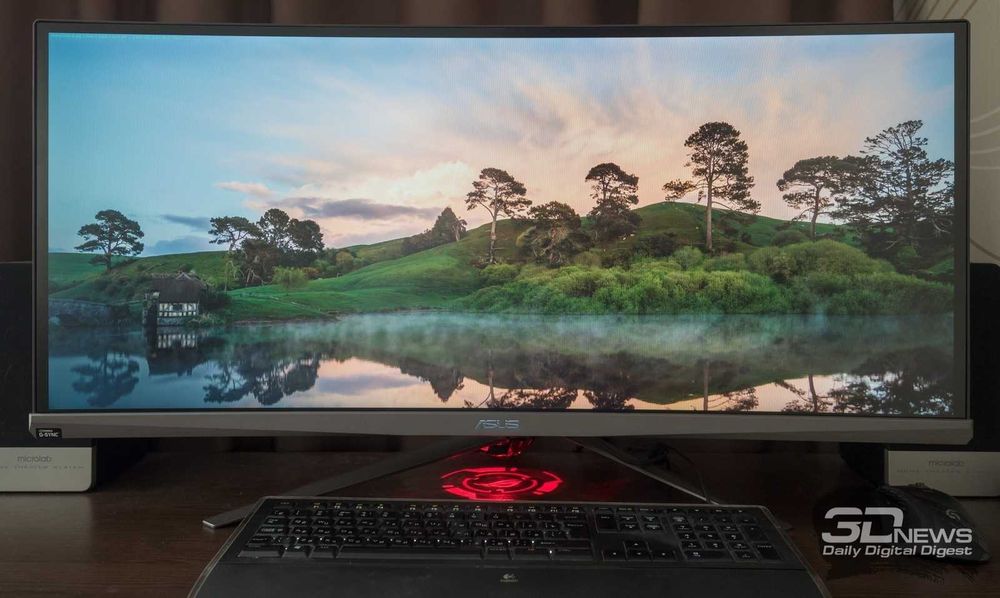 Монитор ASUS 34" PG348Q (90LM02A0B01370)