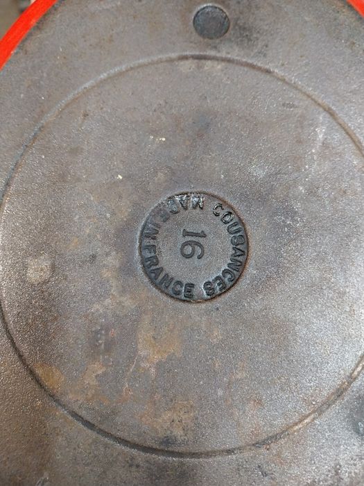 Panela de ferro cousances /le creuset