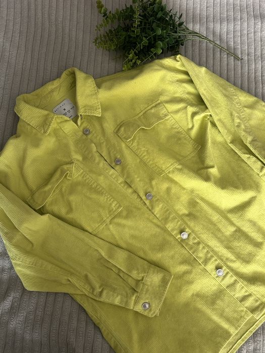 Сорочка лимонна вельвет