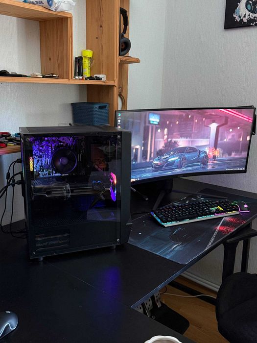 Ігровой Компютер ПК Ryzen 5 4500 + DDR4 16Gb + SSD 500Gb + RX 5700XT