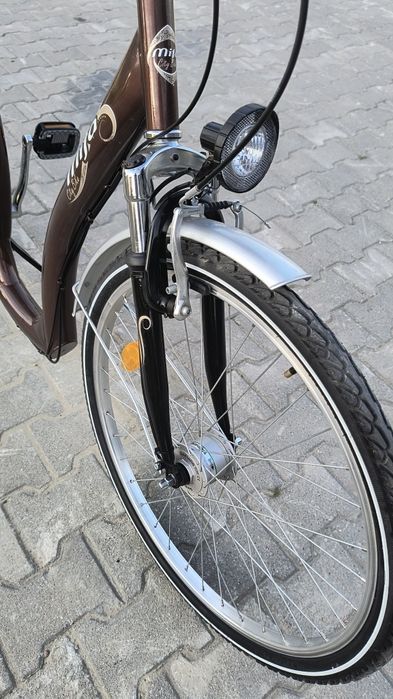 Piękny aluminiowy rower Mifa jak nowy