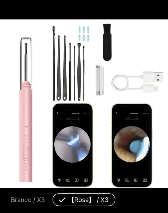Câmara Endoscópica HD 5MP Wi-Fi com Câmara para Smartphone
