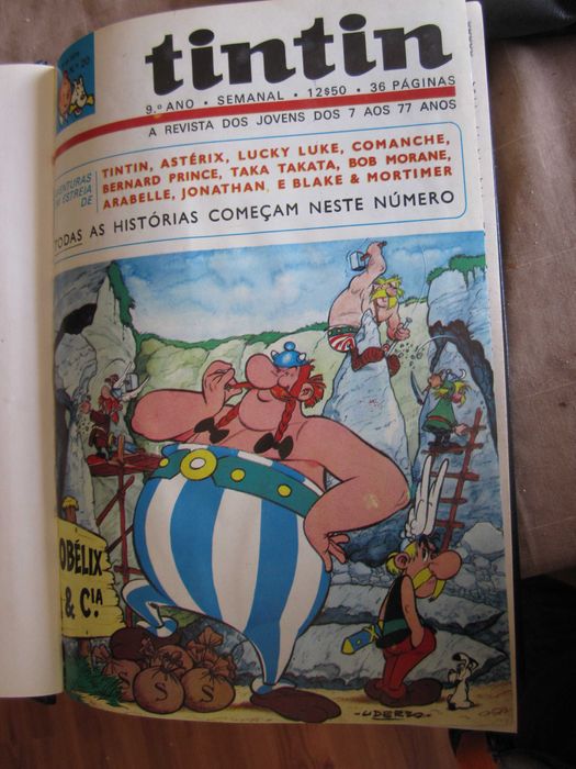 Colecção BD Tintin completa