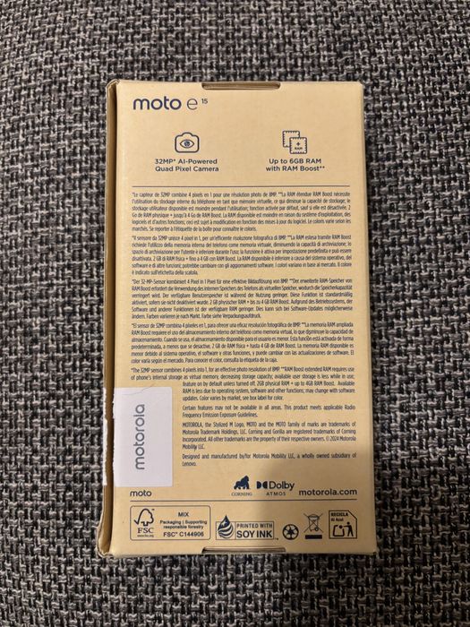 Motorola Moto E15