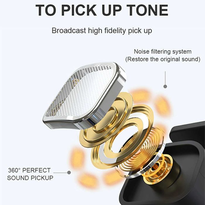 Microfone de Lapela Profissional (android / iphone)