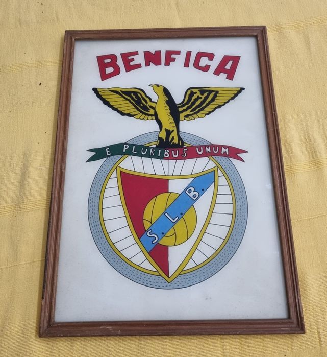 Benfica Painting in Good Condition – Dimensions Shown in Photos