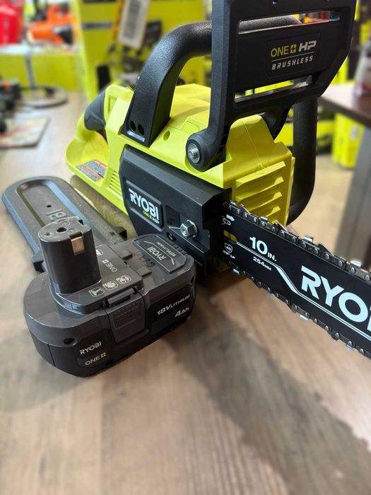 RYOBI P2520 ONE+ HP 18V pilarka łańcuchowa akumulatorowa 10″ (25cm)