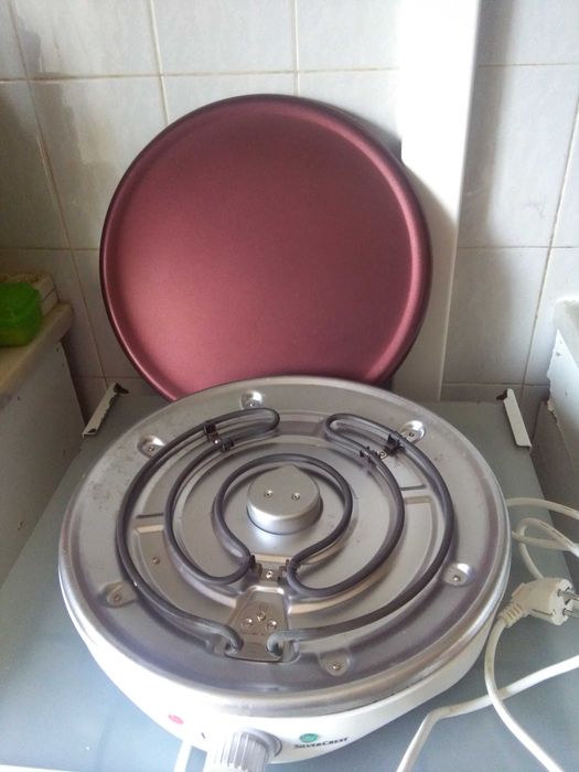 Máquina para fazer crepes SilverCrest (diâmetro 34cm e potência 1500W)