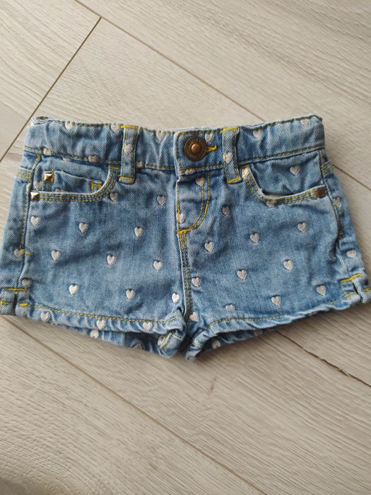 Spodenki Zara 74 jeansowe