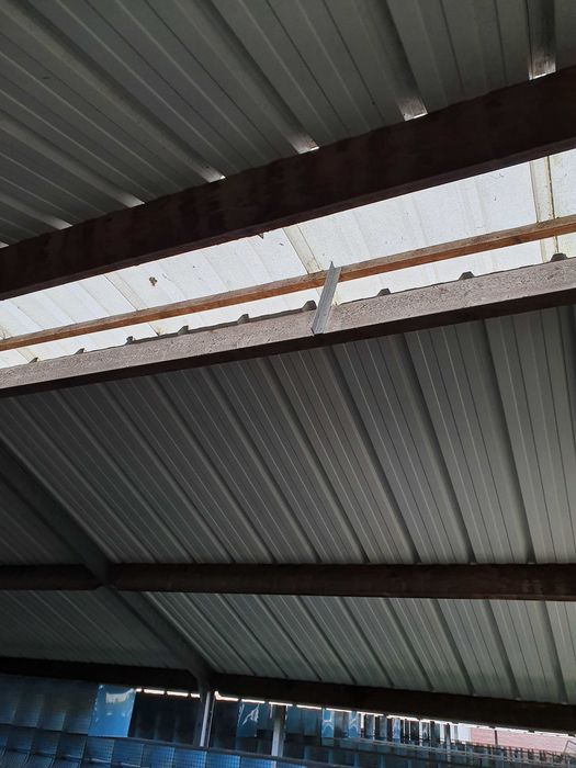 Hala stalowa ocynk używana IPE140 cena/m2 magazyn wiata konstrukcja