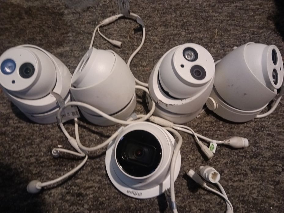 Zestaw monitoringu IP dahua kamery dysk rejestrator switch poe