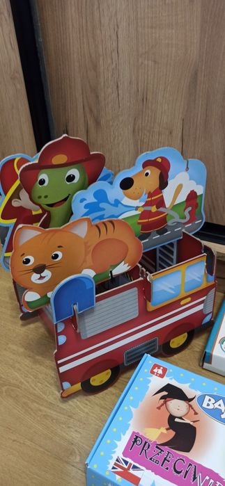 Przeciwieństwa gra układanka kształty puzzle