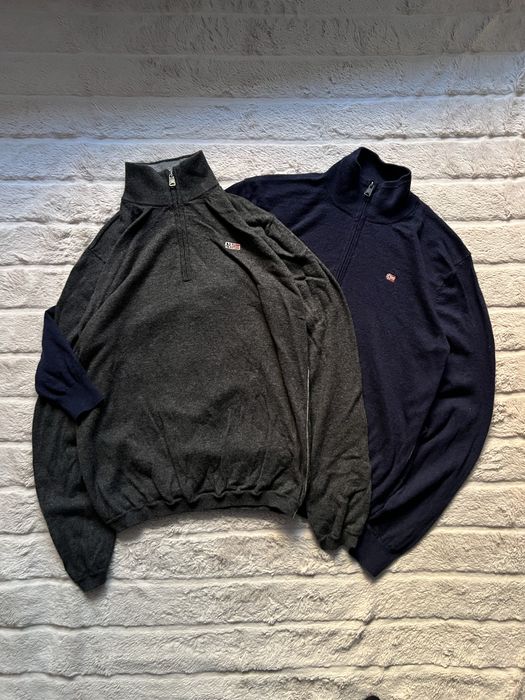 NAPAPIJRI (S/M/L) Merino Wool DAMAVAND HALF-ZIP Jumper свитер мужской