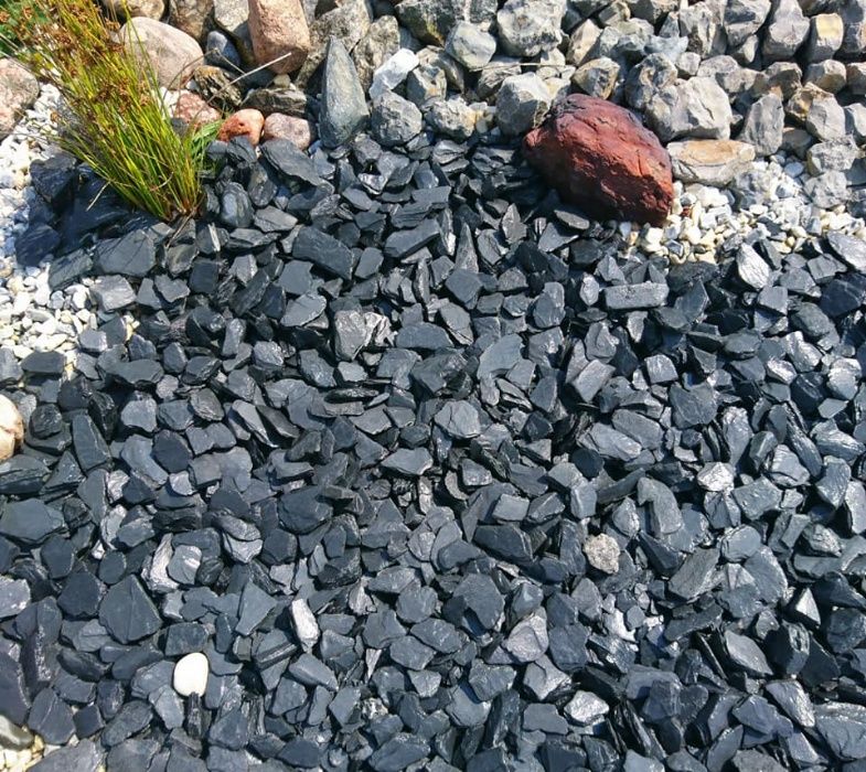 Czarny łupek dekoracyjny 30-60mm Ogród akwarium