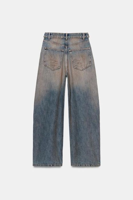 Джинси Zara з ефектом бруду