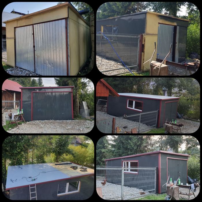Malowanie elewacji Mycie elewacji malowanie dachów dachu mycie kostki