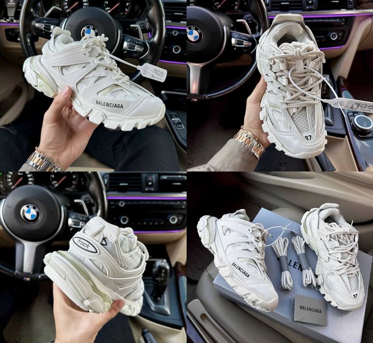 Кроссовки Balenciaga Track 3.0 White 36-46 Новинка Осени 2025! Купить!