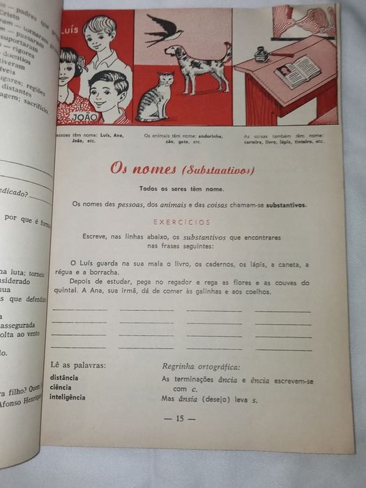 Gramática 3ª Classe (de 1972)- Prof. Luís Reina