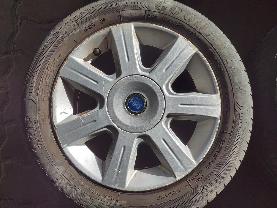 Jantes Fiat R14 Com Pneus 185/60 Furação 4X98