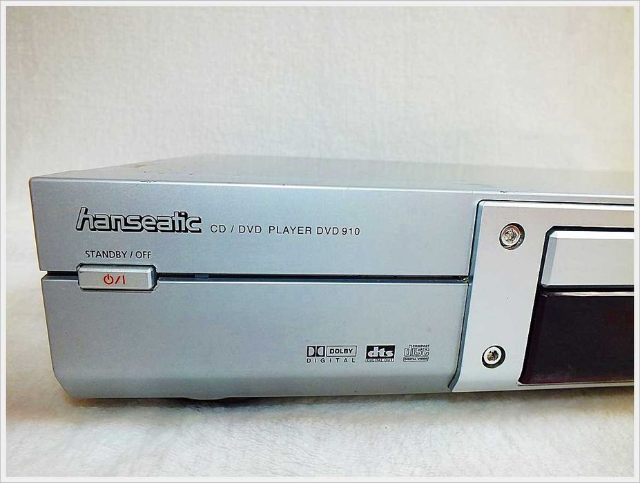 Hanseatic DVD 910 / DVD Player / CD / MP3 Niesprawne