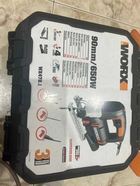 WORX WX478.1 serra recortes Tico-Tico 650W