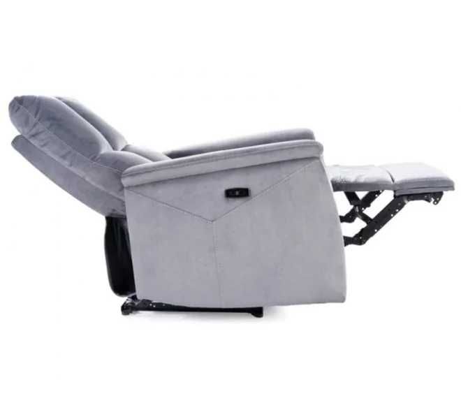 Fotel NEPTUN M na PILOTA z masażem i podgrzewaniem ROZKŁADANY 5 kol.